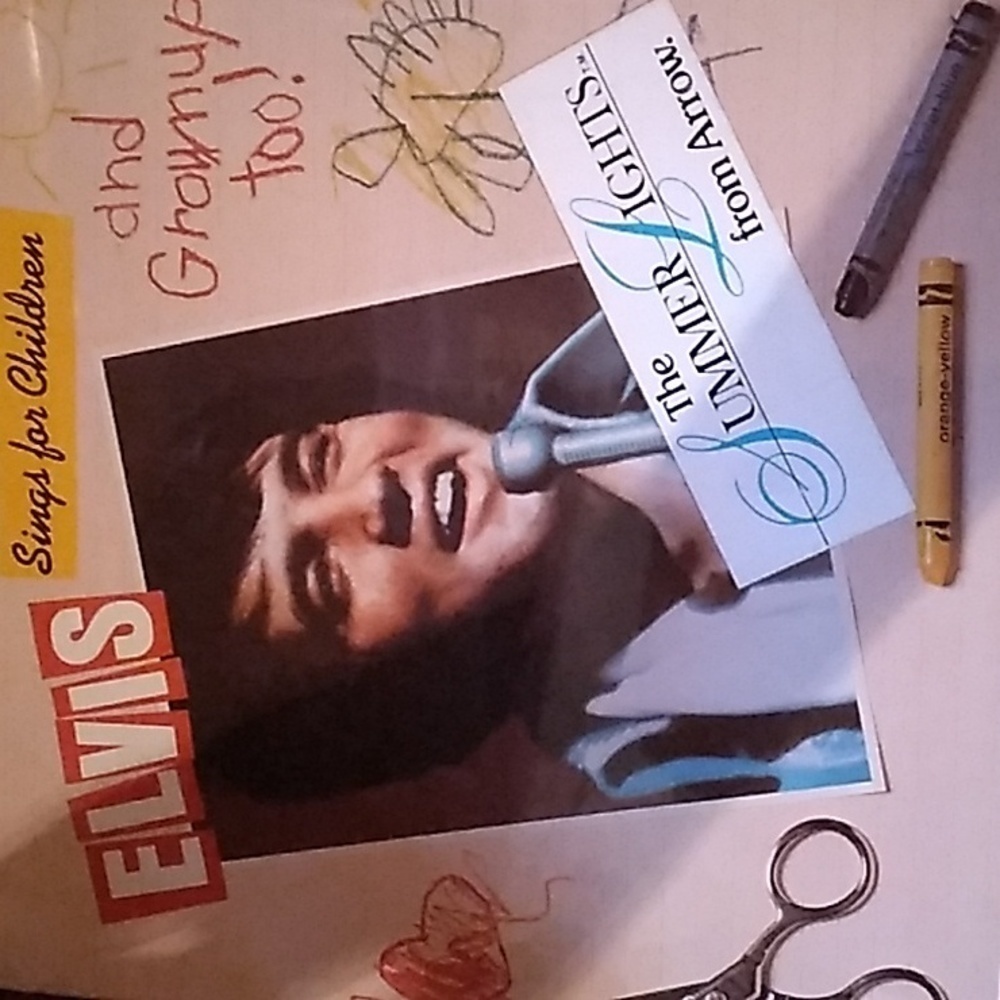 Vintage Elvis Presley Sings for Children sealed in original plastic